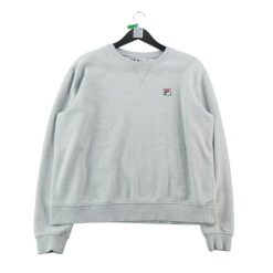 Bluza damska F-Box Y2K z okrągłym dekoltem. Szare bluzy bez kaptura damskie Fila, m, bez wzorów, bez ramiączek, bez kaptura. Za 124.96 zł.