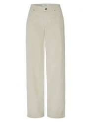 Toni Spodnie sztruksowe w kolorze kremowym rozmiar: 44. Brązowe spodnie materiałowe damskie Toni, z aplikacjami, ze skóry, z podwyższonym stanem. Za 187.99 zł.