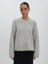 Someday Sweter w kolorze szarym rozmiar: 36. Szare swetry klasyczne damskie Someday, bez kołnierzyka. Za 264.15 zł.
