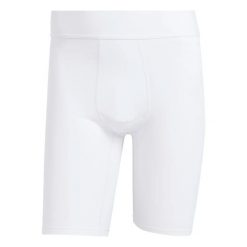 Szorty adidas Techfit. Białe szorty męskie Adidas, bez kołnierzyka. Za 90.99 zł.