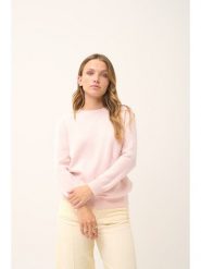 Just Cashmere Kaszmirowy sweter "Janice" w kolorze jasnoróżowym rozmiar: XL. Różowe swetry klasyczne damskie Just Cashmere, xl, z kaszmiru, bez kołnierzyka. Za 348.90 zł.
