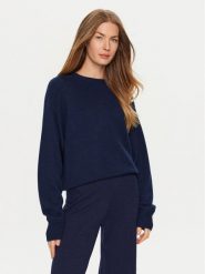 ViCOLO Sweter 77012S Granatowy Regular Fit. Niebieskie swetry klasyczne damskie ViCOLO, s, z kaszmiru, bez kołnierzyka. Za 1,019.00 zł.