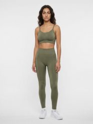 Damskie legginsy Hummel Flow. Czarne legginsy damskie HUMMEL, l, bez wzorów, z dzianiny. Za 167.00 zł.