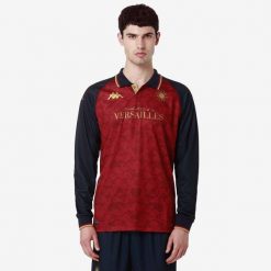 Koszulka z długim rękawem Third FC Versailles 78 2024/25. Czerwone t-shirty sportowe męskie Kappa, bez ramiączek, do piłki nożnej. Za 398.25 zł.