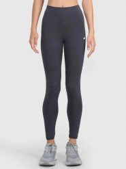 Legginsy treningowe bawełniane damskie szare 4F Szary S. Szare legginsy sportowe damskie 4f, s, bez wzorów, z bawełny. Za 79.99 zł.