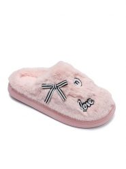 Confly Kapcie w kolorze jasnoróżowym rozmiar: 40/41. Różowe kapcie damskie Confly. Za 56.79 zł.