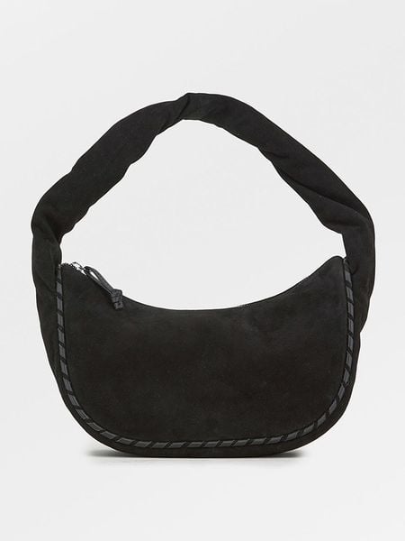 Becksöndergaard Skórzana torebka "Talia" w kolorze czarnym - 28 x 16 cm rozmiar: onesize. Czarne torebki klasyczne damskie Becksöndergaard, bez wzorów, z materiału, bez dodatków. Za 217.95 zł.