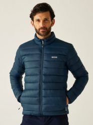 Regatta Kurtka pikowana "Marizion" w kolorze granatowym rozmiar: 3XL. Niebieskie kurtki męskie Regatta, xl, bez wzorów, bez kaptura. Za 157.35 zł.