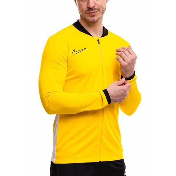 Bluza Męska Rozpinana Nike Academy 25 Sportowa Dresowa Treningowa roz. XL. Żółte bluzy bez kaptura męskie Nike, bez wzorów, z dresówki, sportowe, bez kołnierzyka, bez ramiączek. Za 142.00 zł.