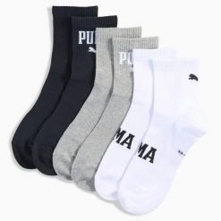 Skarpety Puma LOGO SHORT CREW 3-PACK 93863506. Skarpetki damskie Puma, bez wzorów. Za 89.07 zł.