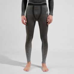 Legginsy termoaktywne męskie Odlo BLACKCOMB ECO. Czarne bielizna termoaktywna męska Odlo, m, bez wzorów. Za 304.49 zł.