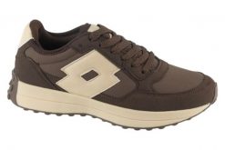 Buty sportowe Sneakersy damskie, Calento. Brązowe buty sportowe na co dzień damskie Lotto, bez wzorów, z materiału, trekkingowe. Za 129.99 zł.