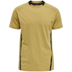 Koszulka do piłki nożnej dla dorosłych Hummel hm lCIMA. Brązowe t-shirty damskie HUMMEL, xl, z bawełny, bez ramiączek, do piłki nożnej. Za 176.50 zł.