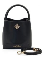 ATELIERS SAINT GERMAIN Skórzana torebka w kolorze czarnym - 17 x 17 x 10 cm rozmiar: onesize. Czarne torebki klasyczne damskie ATELIERS SAINT GERMAIN, bez wzorów, z materiału, bez dodatków. Za 326.99 zł.