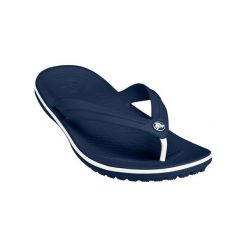Japonki unisex Crocs Crocband Flip. Niebieskie klapki damskie Crocs, z materiału. Za 166.00 zł.
