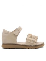 Lasocki Kids Sandały POPPY CI12-3044-03 Srebrny. Szare sandały dziewczęce Lasocki Kids, ze skóry, bez zapięcia. Za 139.99 zł.