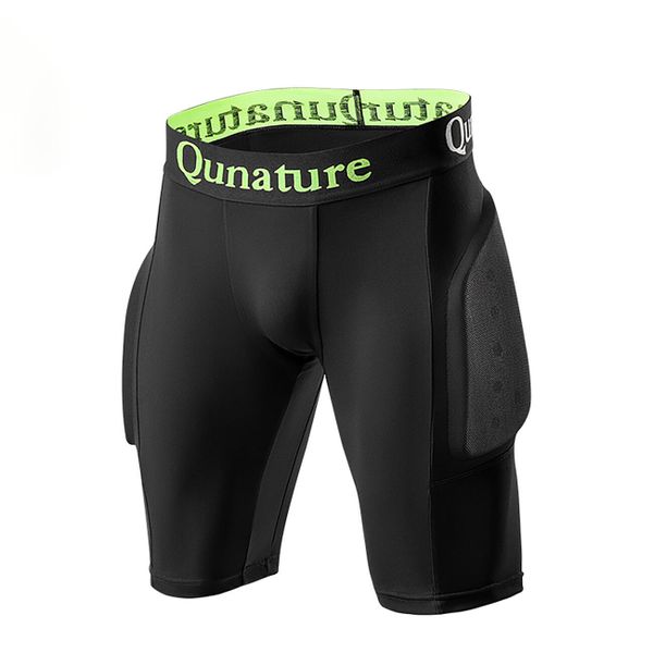 Spodenki ochronne Qunature ochraniacze bioder na narty snowboard łyżwy. Czarne szorty damskie QUNATURE, bez wzorów, z lycry, sportowe. Za 129.99 zł.