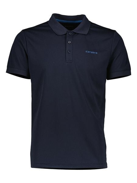 Icepeak Funkcyjna koszulka polo "Bellmont" w kolorze granatowym rozmiar: S. Niebieskie koszulki polo męskie ICEPEAK, s, bez wzorów, z materiału, bez ramiączek. Za 40.95 zł.