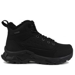 Buty męskie trekkingowe DK VIRAL. Czarne buty trekkingowe męskie DK, na zimę, bez zapięcia. W wyprzedaży za 189.00 zł.