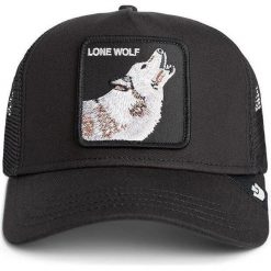 Czapka Goorin Bros Lone Wolf Truck Black. Czarne czapki męskie Goorin Bros, bez wzorów. Za 190.35 zł.