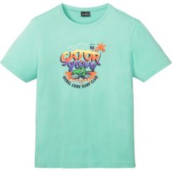 T-shirt. Szare t-shirty męskie bonprix, l, bez wzorów, bez kołnierzyka. Za 67.99 zł.