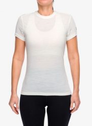 Koszulka damska Super.natural Sierra140 Tee. Białe t-shirty damskie Super.natural, l, bez wzorów, z materiału, bez kołnierzyka. Za 263.99 zł.
