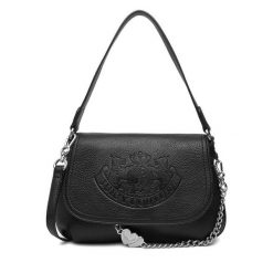 Torebka Juicy Couture. Czarne torebki klasyczne damskie Juicy Couture, bez wzorów, bez dodatków. Za 349.99 zł.
