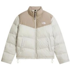 Kurtka THE NORTH FACE M SAIKURU JACKET Beżowy. Brązowe kurtki męskie The North Face, l, bez wzorów, z puchu, bez kaptura. Za 765.99 zł.
