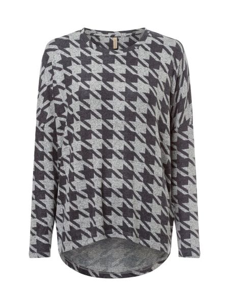 Soyaconcept® koszulka z długim rękawem - Biara Kobiety czarny, M. Czarne t-shirty damskie m, bez wzorów, z materiału, bez kołnierzyka. Za 119.95 zł.