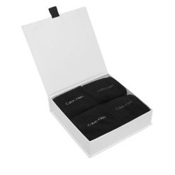 Skarpety długie Calvin Klein. Czarne skarpetki męskie CALVIN KLEIN, bez wzorów. Za 129.99 zł.