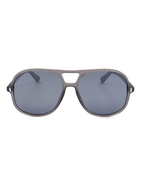 Polaroid Okulary przeciwsłoneczne unisex w kolorze szaro-niebieskim rozmiar: 57. Niebieskie okulary przeciwsłoneczne damskie Polaroid. Za 164.02 zł.
