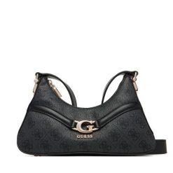 Torebka Guess. Szare torebki klasyczne damskie Guess, z aplikacjami, bez dodatków. Za 399.99 zł.