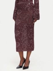Liu Jo Spódnica ołówkowa WF6096 MA26S Fioletowy Slim Fit. Fioletowe spódniczki damskie Liu Jo, l, bez wzorów, z bawełny, ołówkowe. Za 689.99 zł.