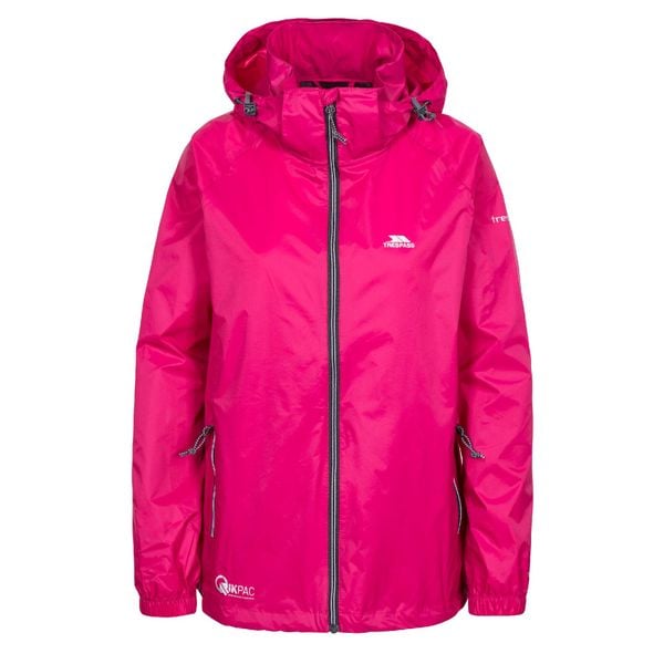 Kurtka Unisex Qikpac X Rozpinana. Czerwone kurtki damskie Trespass, na jesień, m, bez wzorów, sportowe, bez kaptura. Za 122.99 zł.