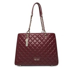 Torebka Nine West. Czerwone torebki klasyczne damskie Nine West, bez wzorów, bez dodatków. Za 299.99 zł.