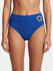 Selmark Dół od bikini BN303 Niebieski. Niebieskie bikini damskie SELMARK, bez wzorów. Za 239.99 zł.