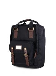 Plecak na laptopa Doughnut Macaroon - black. Czarne plecaki męskie Doughnut, bez wzorów, z nylonu. Za 438.00 zł.