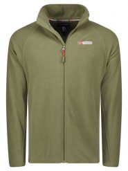 Geographical Norway Kurtka polarowa "Tug" w kolorze zielonym rozmiar: 3XL. Zielone kurtki męskie Geographical Norway, xl, bez wzorów, z materiału, bez kaptura. Za 79.59 zł.