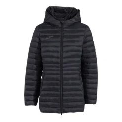 Damska kurtka z kapturem Joma Urban V. Czarne kurtki damskie Joma, l, bez wzorów, z materiału, bez kaptura. Za 297.70 zł.