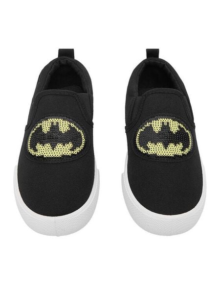 Batman Tenisówki CEO-CP91-AW26-108WBBAT Czarny. Czarne trampki i tenisówki chłopięce batman, bez wzorów, z materiału, bez zapięcia. Za 59.99 zł.