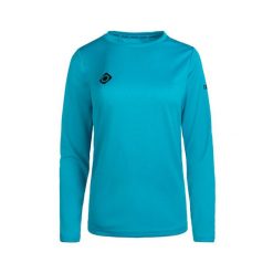 Koszulka sportowa CREUS – świeżość i wygoda dzięki technologii DRY i Hydrospeed. Niebieskie bluzki sportowe damskie IZAS, bez wzorów, bez ramiączek. Za 130.39 zł.