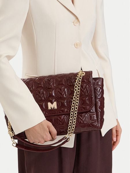MEXX Torebka CEO-MEXX-L-013-10 Bordowy. Czerwone torebki klasyczne damskie Mexx, bez wzorów, ze skóry, bez dodatków. Za 199.99 zł.