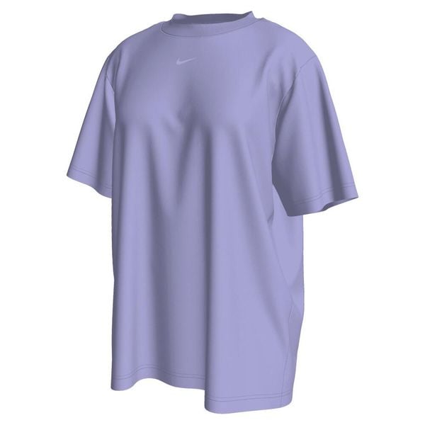 T-shirt Nike Damski Essential. Fioletowe t-shirty damskie Nike, xs, bez wzorów, z bawełny, bez kołnierzyka. Za 149.95 zł.