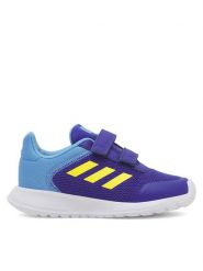 Adidas Sneakersy Tensaur Run 2.0 Cf I IG1147 Niebieski. Niebieskie buty sportowe chłopięce Adidas, z materiału, bez zapięcia. Za 149.99 zł.