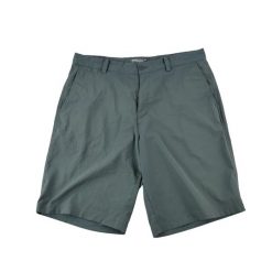 Second life - Męskie szorty golfowe Nike Dri-Fit szare - Jak nowy. Szare szorty męskie Nike, bez wzorów, sportowe. Za 105.71 zł.