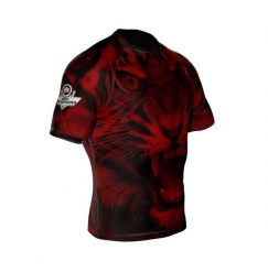 Koszulka kompresyjna Leone Rashguard DBX Bushido More Dry. Czarne t-shirty sportowe męskie DBX BUSHIDO, l, z elastanu, bez ramiączek, na fitness i siłownię. Za 149.99 zł.