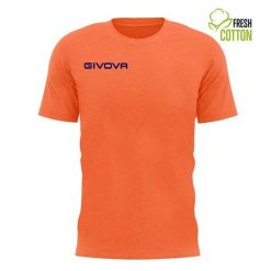 T-shirt Unisex Givova z Bawełny Pomarańczowy Fluo 4XL. Brązowe bluzki damskie Givova, xl, bez wzorów, z bawełny, bez kołnierzyka. Za 52.75 zł.