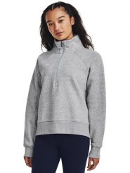 Under Armour Bluza "Rival" w kolorze szarym rozmiar: M. Szare bluzy bez kaptura damskie Under Armour, m. Za 171.45 zł.