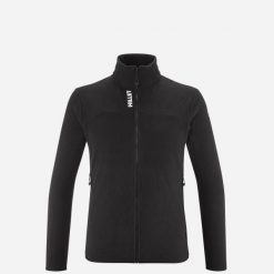 Bluza polarowa męska Millet Ubic Lightgrid. Czarne bluzy bez kaptura męskie Millet, m, z materiału. Za 495.25 zł.