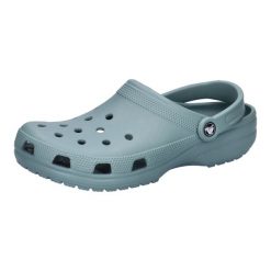 Kapcie Crocs Classic Sabot U Dorośli. Niebieskie kapcie damskie Crocs, z materiału. Za 259.99 zł.